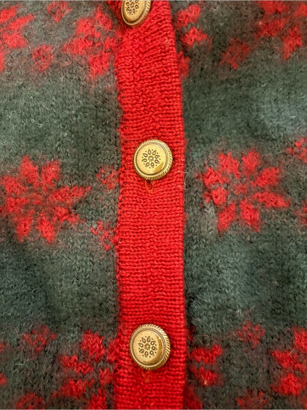 Vintage 90s wool sweater - Picture 3 of 6